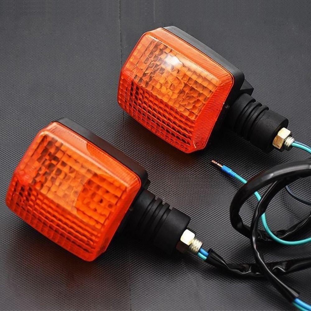 1pair Classic Motorcycle Accessories Red Light Scooter Stop Signal New Moto Turn Signal Lights
