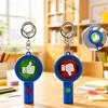 Acrylic Keychain Response Card Handheld Judgement Board Keyring Voting Paddles  Activity Supplies