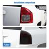 Folia Ochronna na Lampę Tylną Naklejka Dekoracyjna na Lampę Tylną Do Jeep Compass 2011-2016 Plastik ABS Akcesoria Zewnętrzne