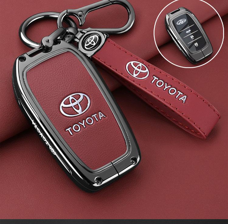 Car Key Cover Car Key Protector Shell Accessories For Toyota Corolla Prius Camry CHR C-HR RAV4 Altis Land Cruiser Prado