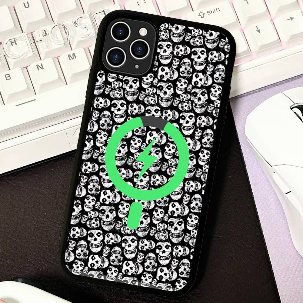 

The Misfits Glenn Danzig For Magsafe Magnetic Wireless Phone Case For IPhone 17 Pro 16 15 14 Plus 13 12 11 Pro Max iPhone 14 plus