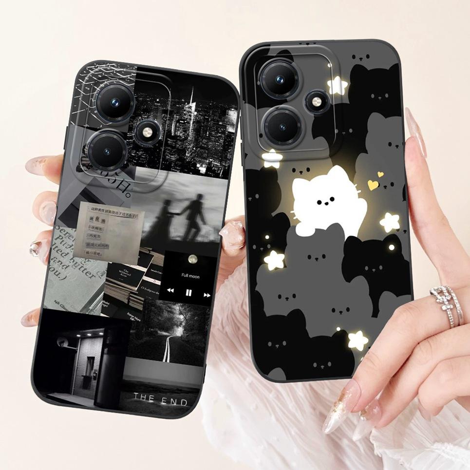 For XIaomi Redmi Note 12 Pro 12s 4G 5G Phone Case Luxury Fashion Painting Slim Bumper For Redmi 12 5G Note 12r Soft Silicone Bag