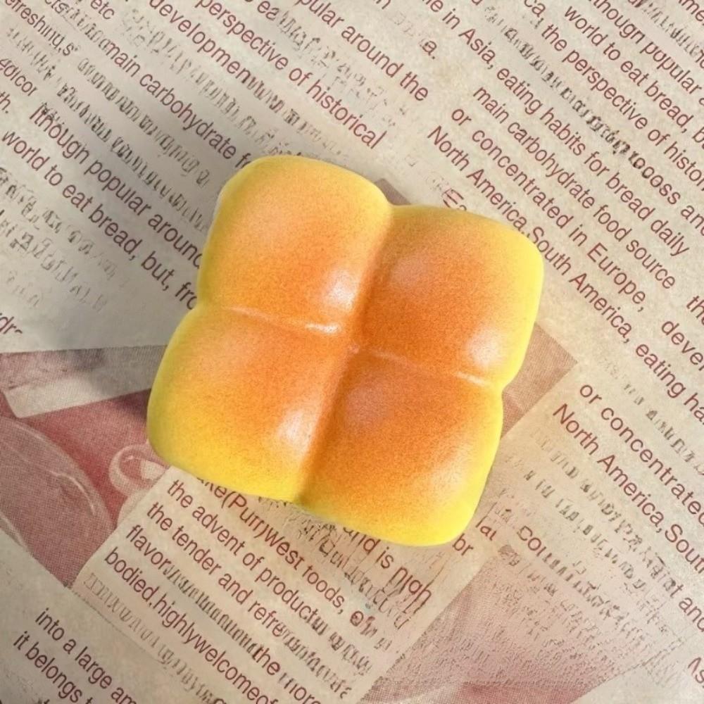 Gentle Squeezing Design Squeeze Toys Soft Simulation Bread Toys  for Autism Sensory Play