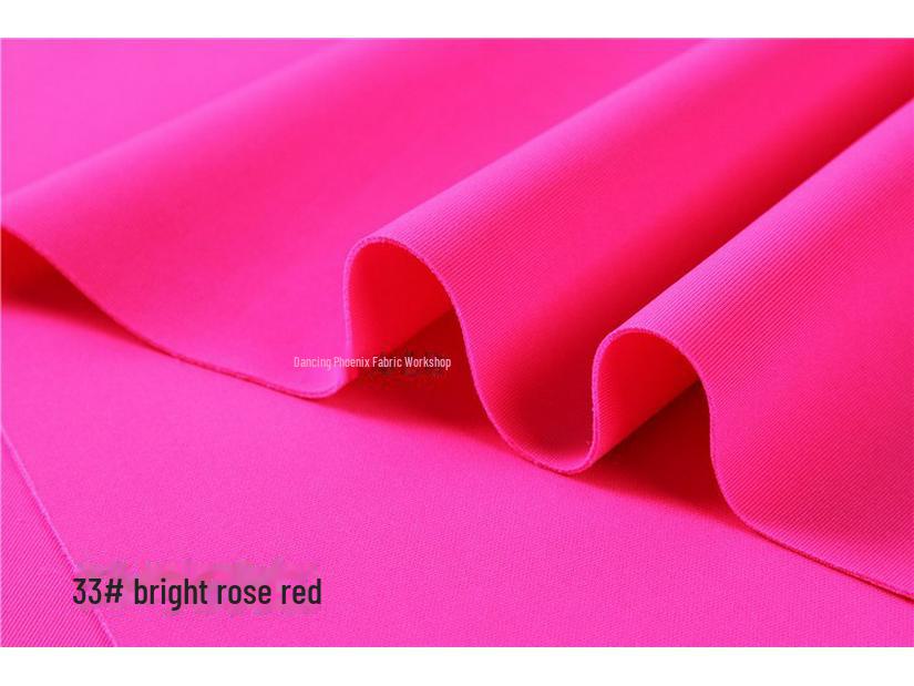 300g Two-Way Stretch Thin Air Layer Knit Fabric for Smooth, Thick, and Comfortable Sweaters