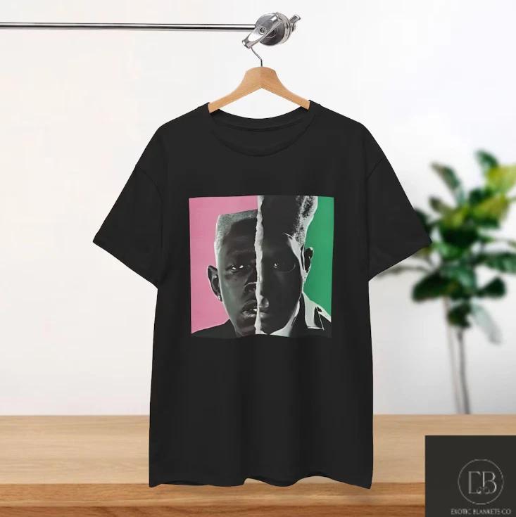 Графическая футболка Tyler the Creator Chromakopia and Igor - Унисекс, тяжелый хлопок M