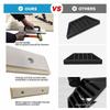 Nylon White Tapping Block Smooth Edges Plank Grabber Tool Kit Gap Fixer Tool  Floor Installation