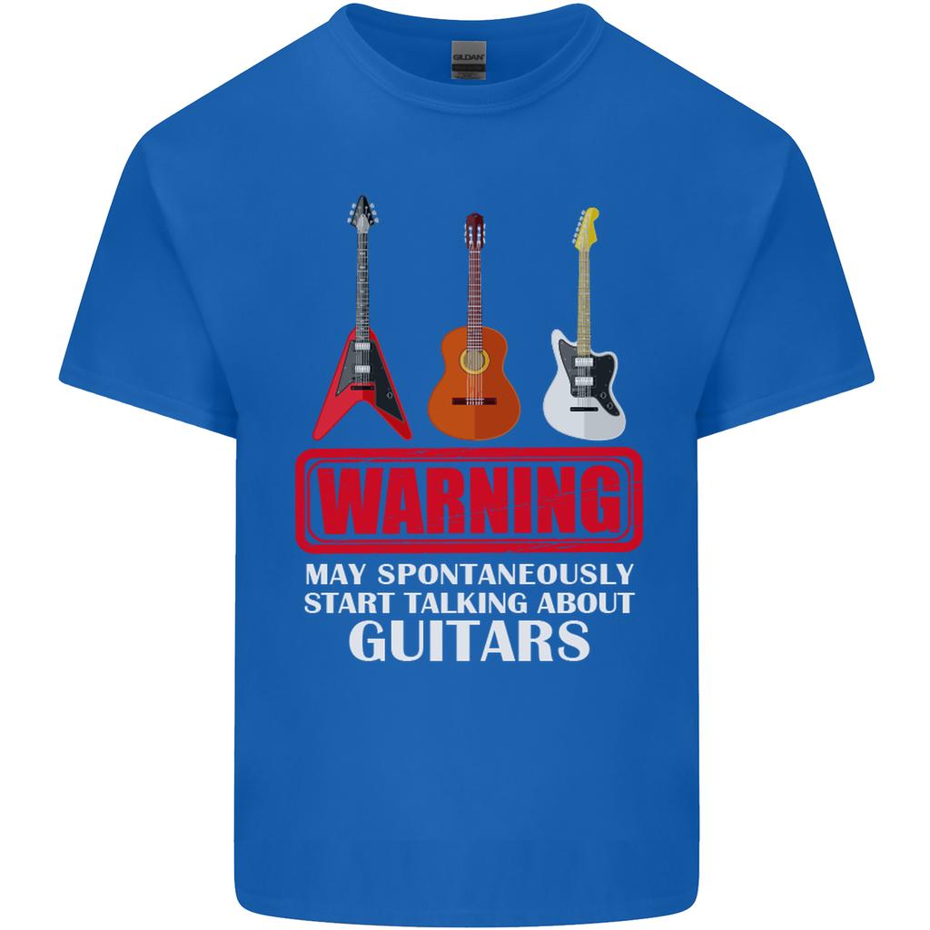 May Start Talking About Guitars Guitarist Unisexs Light Cotton TShirt