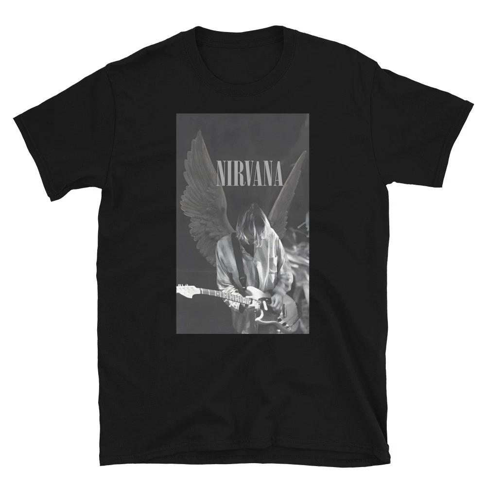 Nirvana Graphic Tee – Classic Rock Band Shirt 4XL