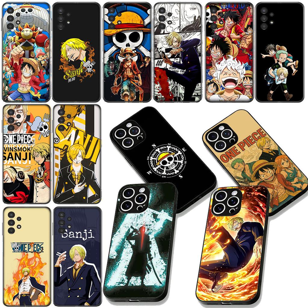 One Luffy Sanji Pieces Protective Cover for Apple iPhone 12 13 Mini XS 11 Pro Max 7 8 Plus XR SE 2022 SE3 + 8+ Phone Case