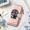 Stylish Astronaut Print Casual Long Wallet with Multiple Card Slots for Daily Use