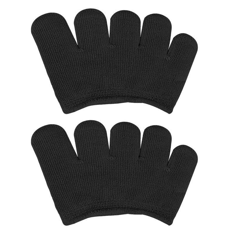2PCS Half Foot Sweating Five Finger Sock Relief Gel Pad Hallux Valgus Protector Bunion Adjuster Pain Relief Straighten Bent Toes