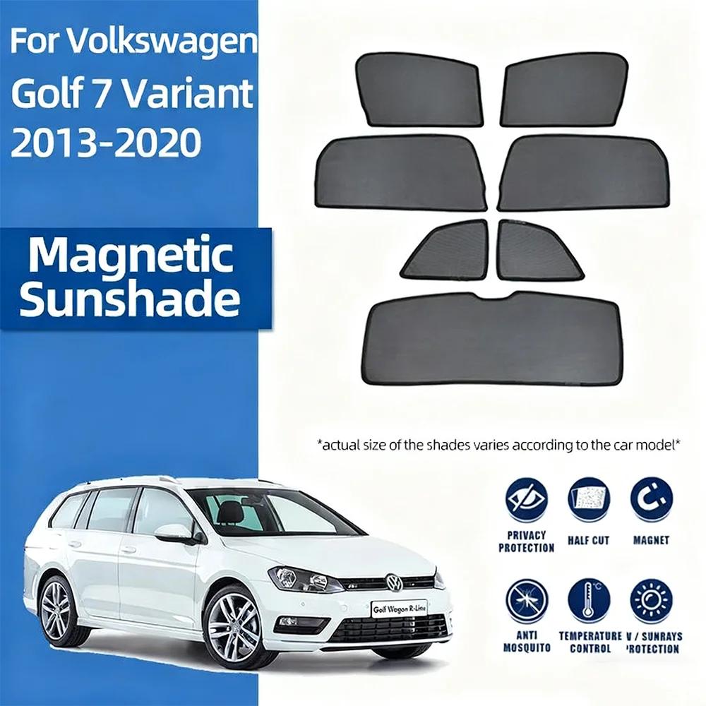 Parasolar magnetic din plasă pentru VW Golf 7 Variant 2013-2020 - Vizieră de geam cu protecție UV
