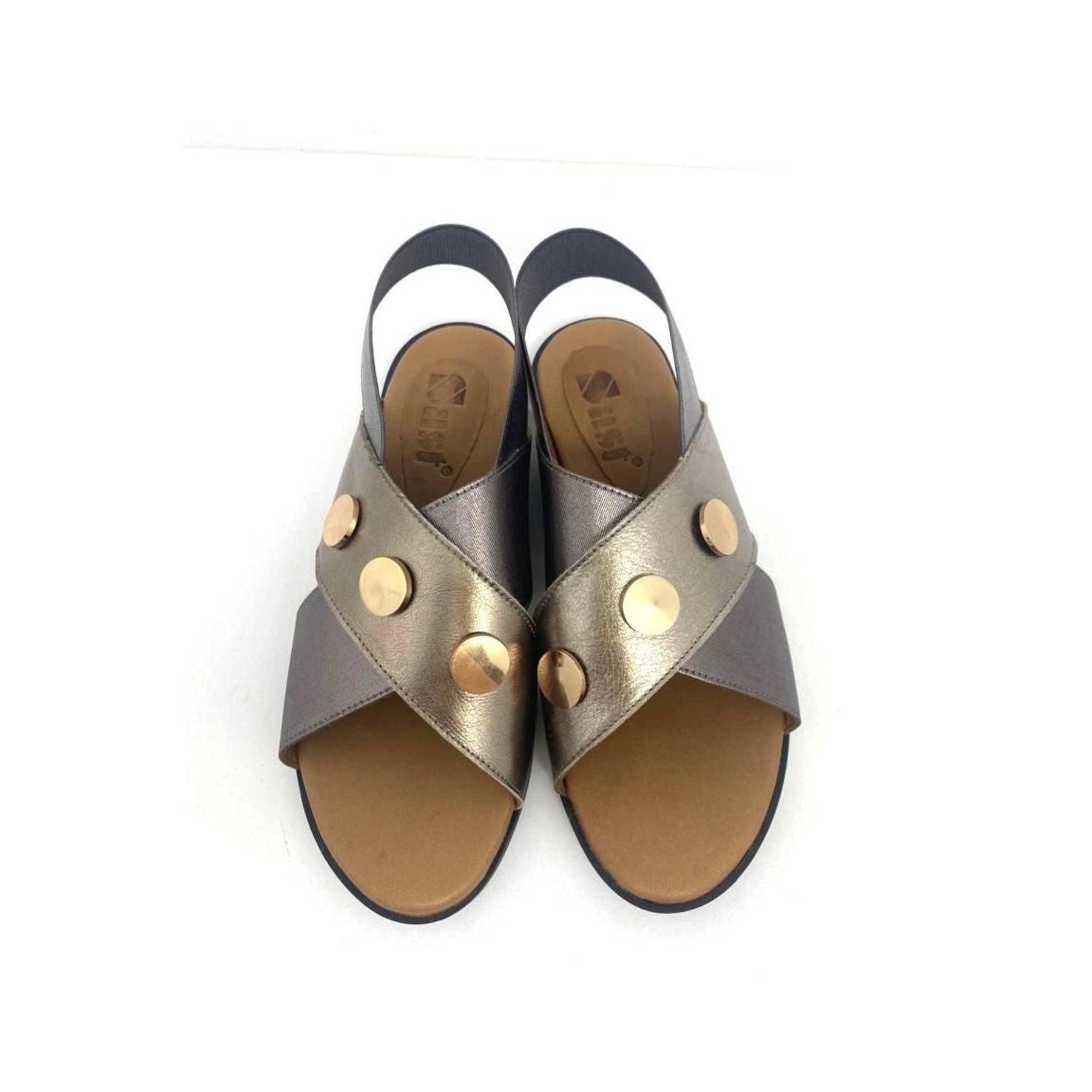 

Женские кожаные сандалии-пули Новые летние удобные дышащие повседневные качественные стильные легкие сандалии