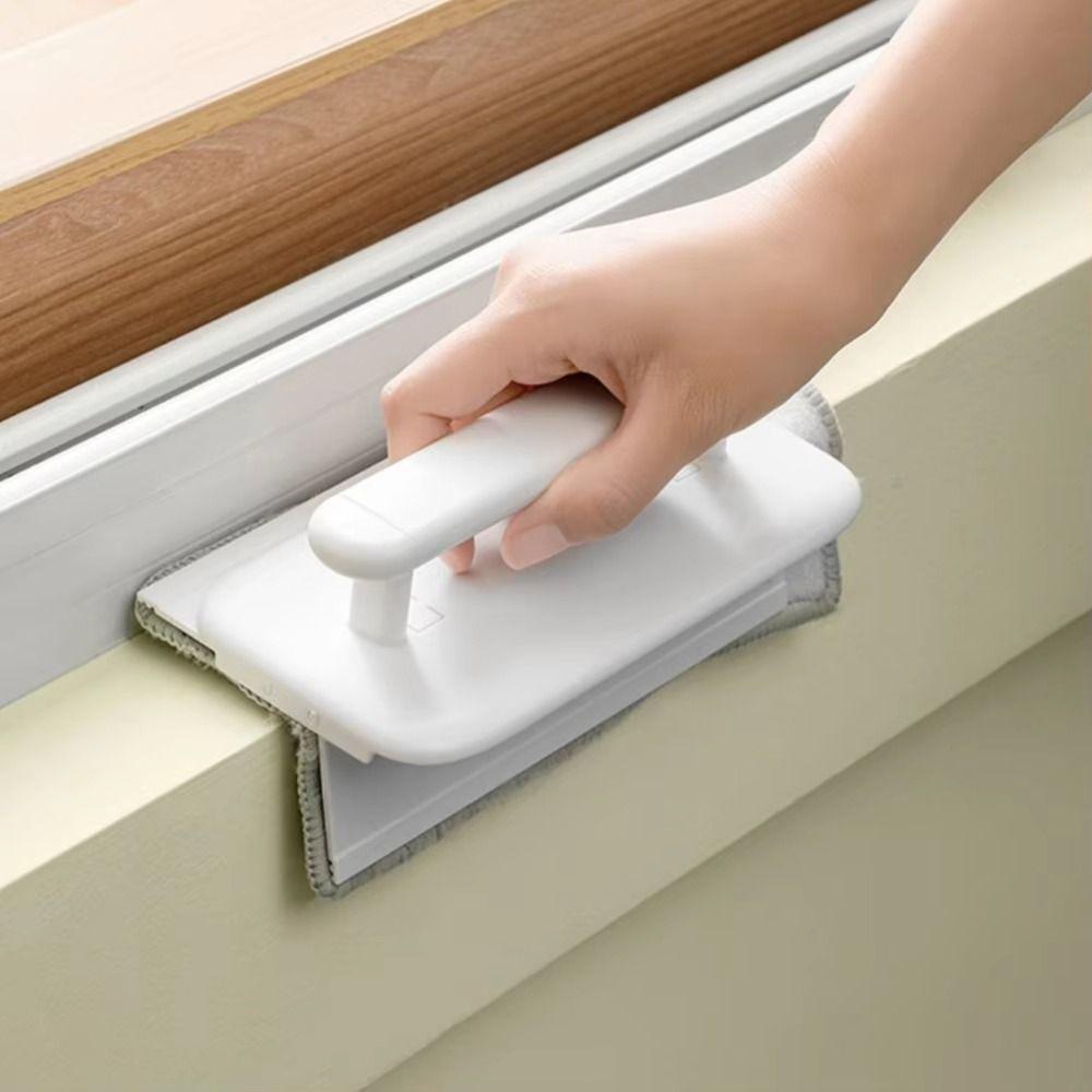 Abnehmbarer Fensterwaschbürste Tragbares Fensterfalzreinigungswerkzeug Tiefenreinigungswerkzeug