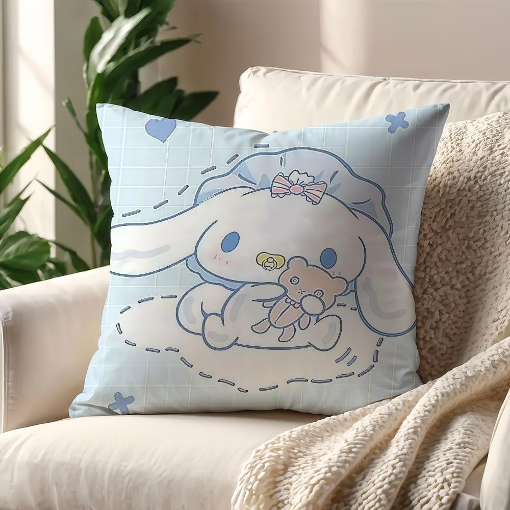 Cute SSanrioO Kawaii cushion cover For Pillow Printing Sofa Decoration Home Car Room Coffee Shop Office Nordic Simplicity