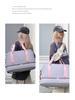 Women's Large Sports and Fitness Bag with Shoe Compartment and Wet/Dry Separation for Yoga, Travel, and Business Trips.