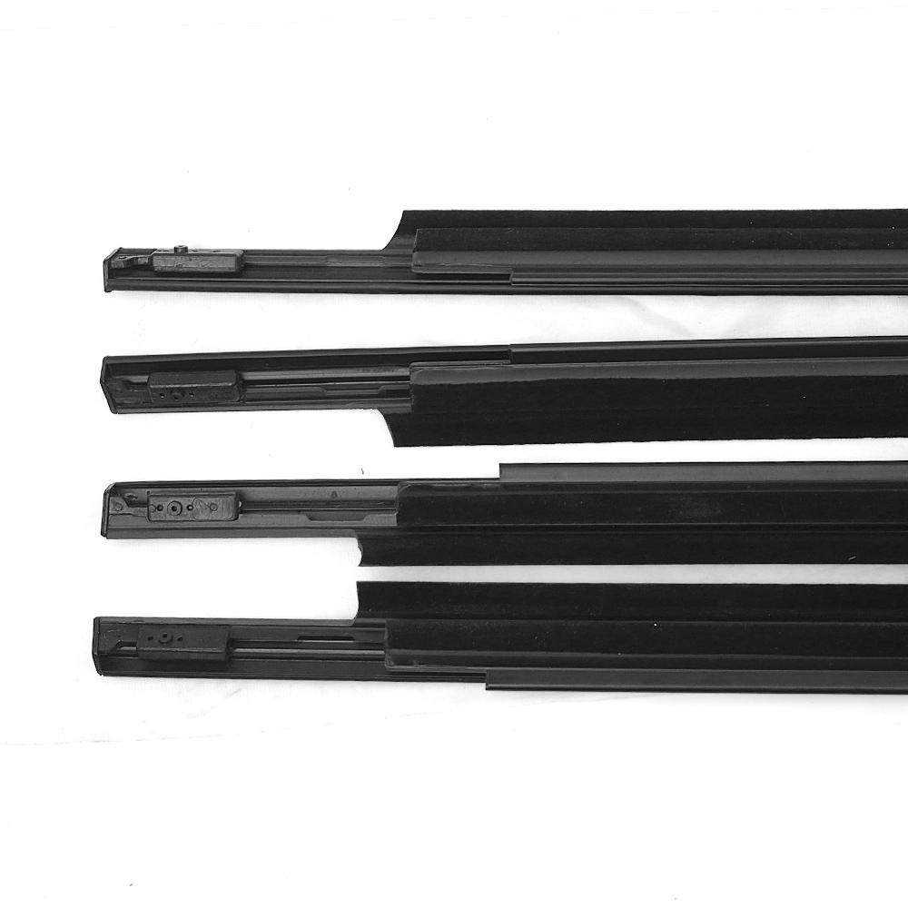 Door Window Exterior Seal Strip Weatherstrip Molding Trim Bar For Toyota Land Cruiser Prado 120 Series Lexus GX470 2003-2009