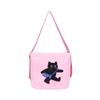Autumn and winter plush messenger bag women's new fashion cartoon shoulder bag cute niche student backpack
