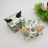 20pcs Green Saudi National Day Small Square Candy Paper Boxs for Saudi National Day Theme Party DIY Candy Packaging Supplies