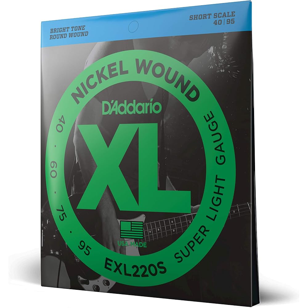 D'Addario Daddario Bass String Nickel Short Scale .040-.095 EXL220S [Domestic Genuine]