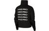Nike Sweatshirts Women's Black Stand Collar Moderate Regular DC1081-010