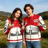 Windproof Motorcycle Riding Jacket Men Women PU Leather Cycling Outerwear Season Neutral Fit