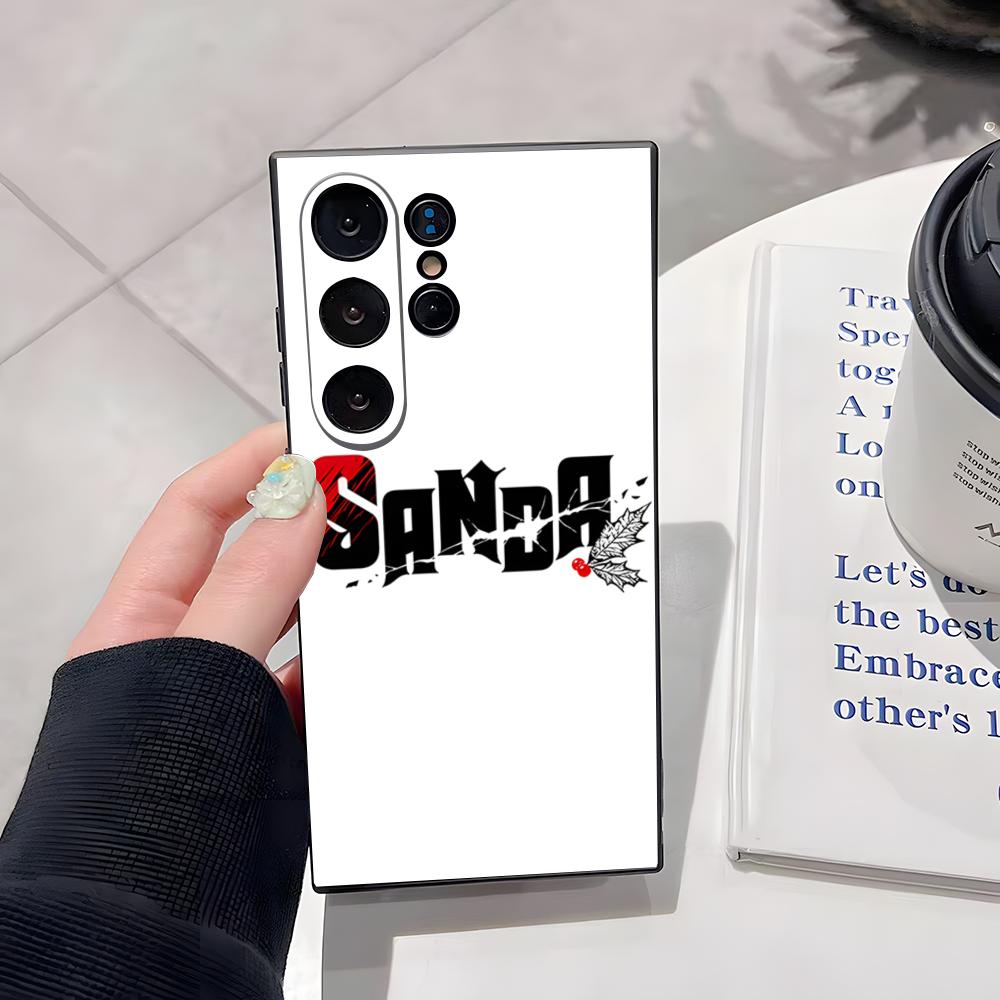 

Anime SANDA Phone Case For Samsung S26 Ultra S25 Edge Ultra S23 S22 S21 S20 Ultra Plus S24 Fe Cover Samsung S20 FE