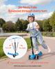 VEVOR Kick Scooter for Kids Ages 3+, 3-Wheel Toddler Scooter with Light-Up Wheels, Adjustable Height Handlebar, Wide Anti-Slip Deck
