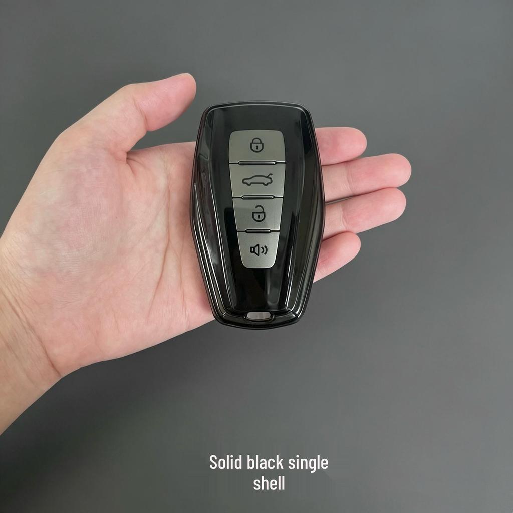 Geely Car Key Cover: Fits Xingyue L, Xingrui, Vision X3/X6, Boyue, Emgrand, Bin Yue, Hao Yue with Transparent Buckle