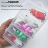 Modified Silicone Toad Fishing Lure with Upward Blood Groove Hook