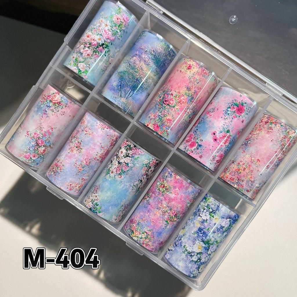 10er-Pack Schwarz-Weiß-Spitzen-Nagelaufkleber - Französisches Sexy Gitterdesign