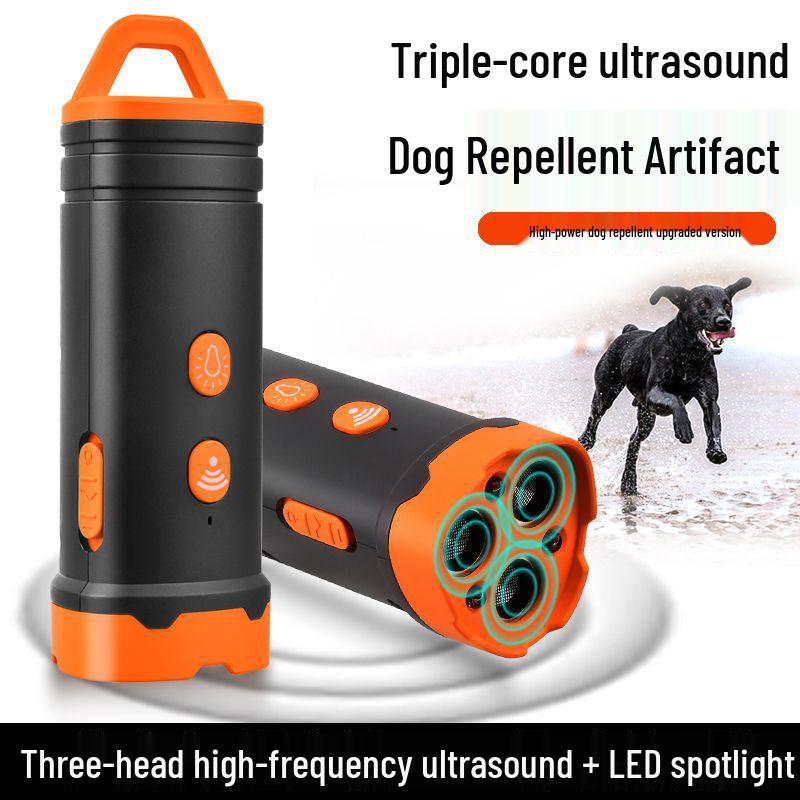 High-Power Ultrasonic Dog Repeller Anti-Barking Outdoor Training Device