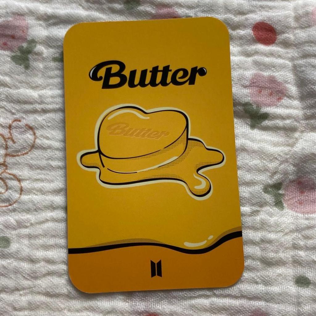 [USED] BTS Taehyung V-Tae Butter 777-person limited event trading card