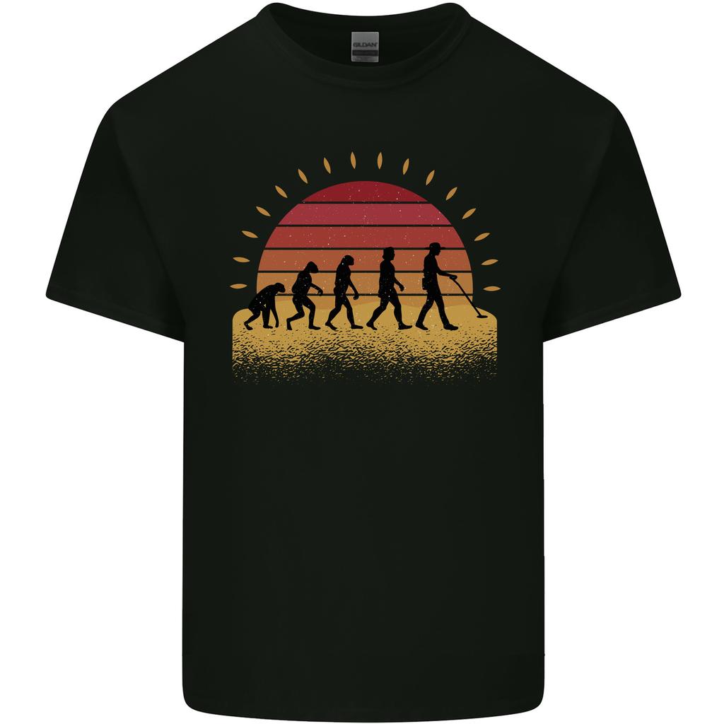 Evolution of a Metal Detector Detecting Unisexs Light Cotton TShirt