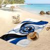 Hamburger SV Football Print Beach Towel, Large Soft Quick Dry Towel for Beach Camping Swimming