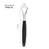 Stainless Steel Tongue Scraper - Removes Coating and Dirt for Adult Oral Hygiene