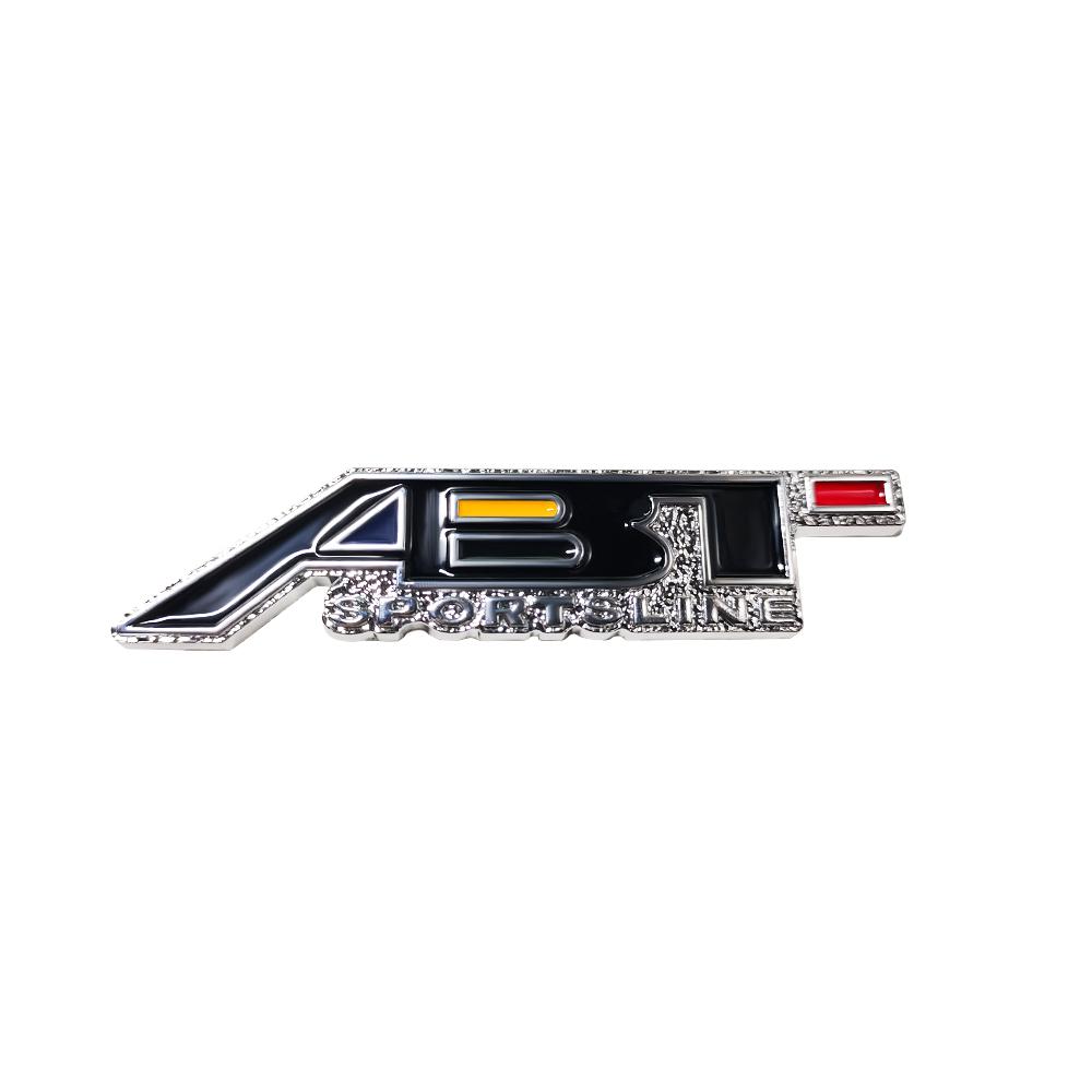 1pcs ABS Car Rear Trunk Emblem Sticker Auto Badge Decals For Q2 A3 A4 B8 8P B9 8V A5 A6 Q5 Q3 TT A1 RS C7 A7 Q3 Q5 Q7 S5 A7 A5 AQ6a8s2
