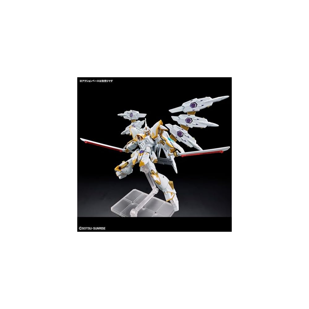 Bandai Spirits HG Gundam Seed Freedom Black Knight Skordalra 1/144 Scale Color-Coded Plastic Model Kit