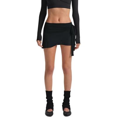 × SKIMS Stretch Knit Lightweight Elastic Knit Versatile Fashion Casual Skirt Women Skirts SKIRTSKT10091W-OBD