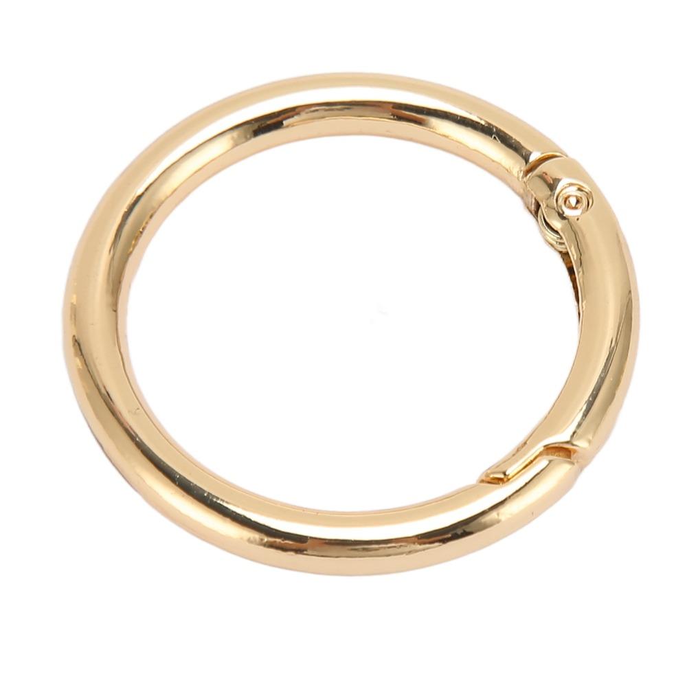 20pcs Gold Spring Buckles Silver Spring Clasps Jewelry Tools Snap Hooks  Shoulder Bag