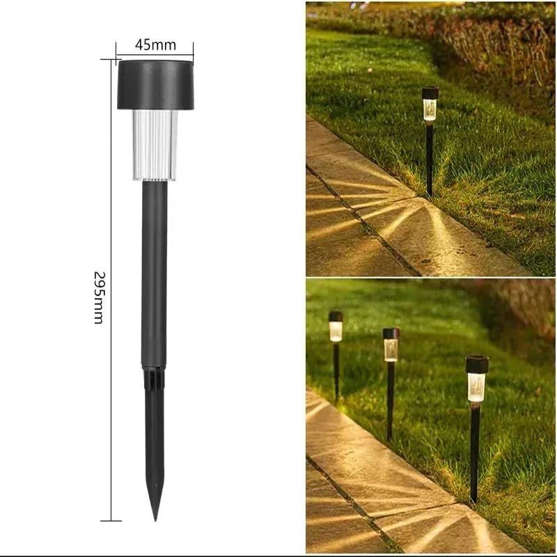 Solární venkovní světla Venkovní zahradní lampy Napájené Vodotěsné Krajinná Cesta pro Dvůr Zahrada Trávník Terasa Dekorativní LED osvětlení