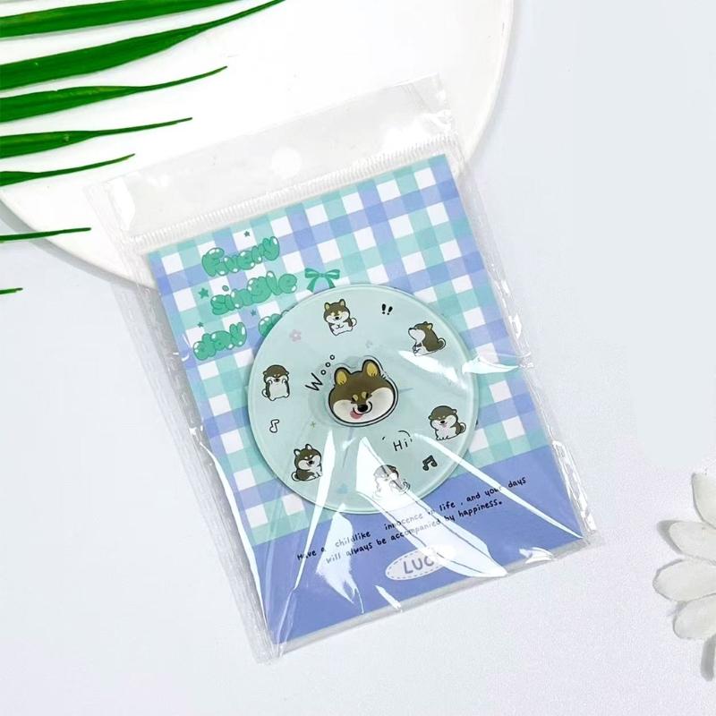 Fun Rotating Cartoon Creature Magnetic Decoration Acrylic For Refrigerator Memo Board Display