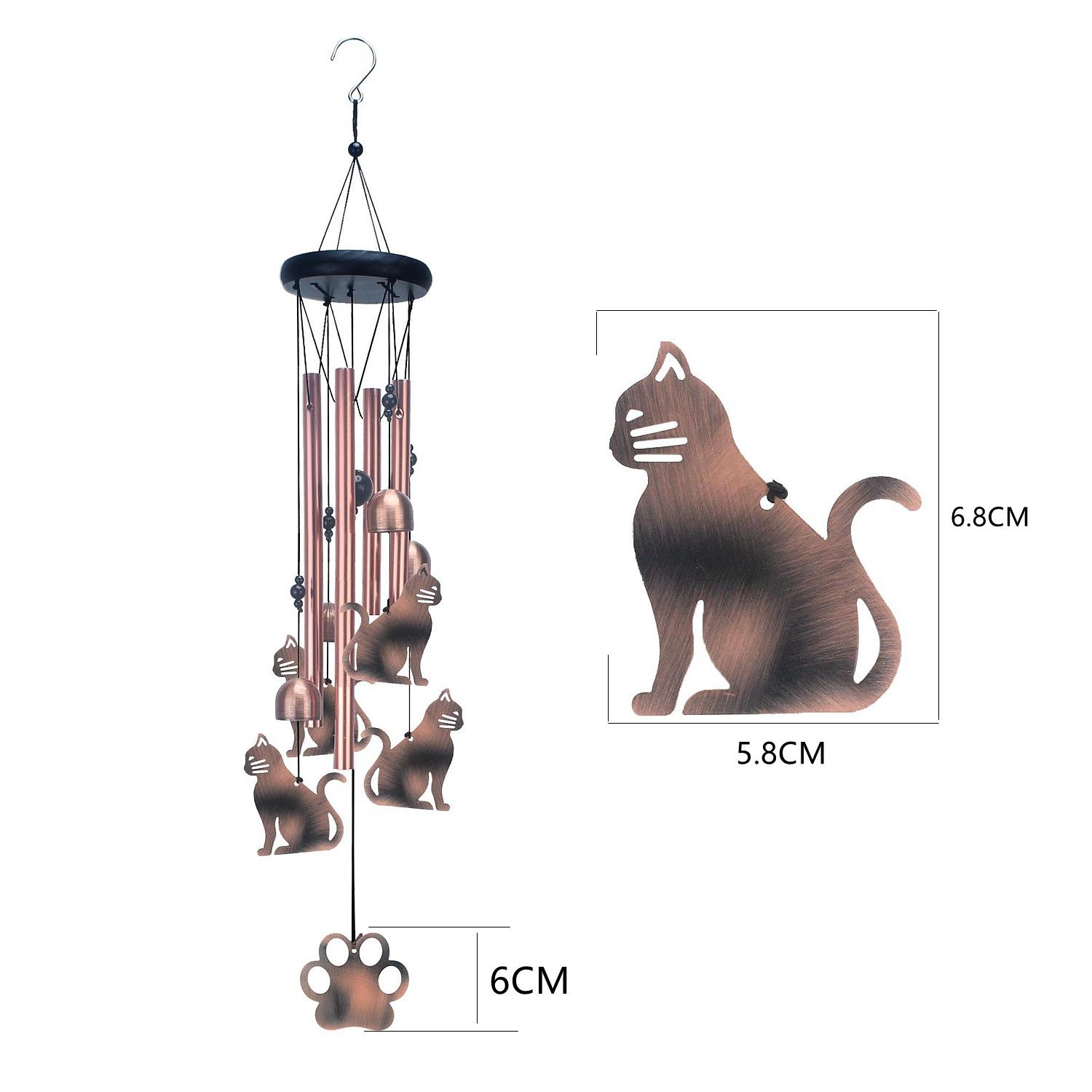 

Мемориальные колокольчики для животных, кошек и собак, кованые украшения для экстерьера, европейские и американские семейные подарочные украшения для одежды