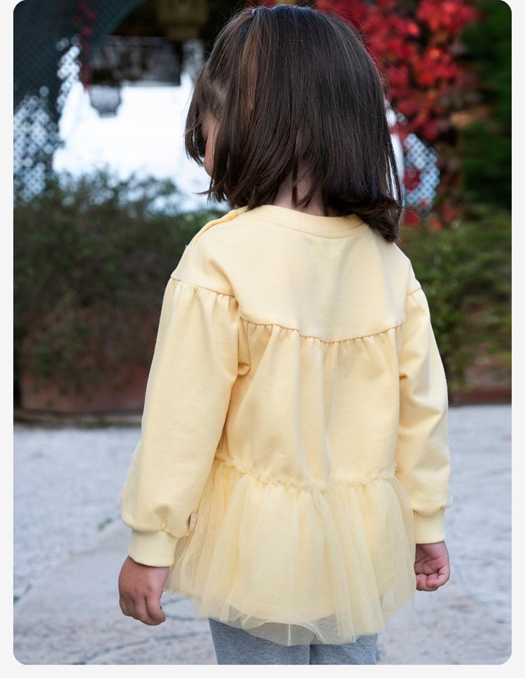 David Bella Children's Hoodie Spring Dress Girls' Stylish Hoodie Children's Baby Top