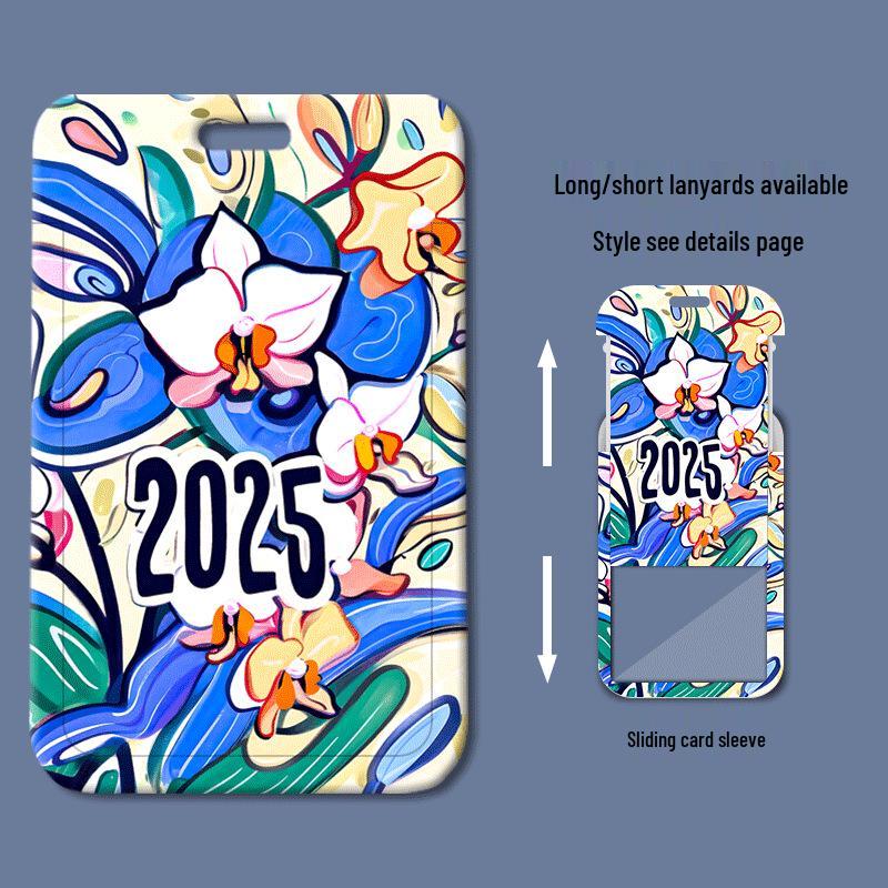 2025 Cartoon ID & Meal Card Holder for Students, Campus Access, Bus Pass, and Work ID