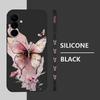 Butterfly Pattern Phone Case For Samsung Galaxy A56 A17 A26 A16 A36 A55 A54 A53 A15 S24 S25 FE S25 S22 S23 Ultra Plus Lanyard Cover