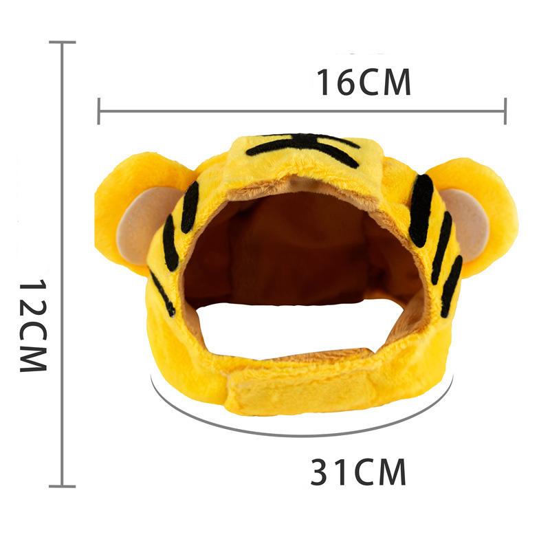 Pet Sunflower Hat Dog Dog Cat Banana Tiara, Tiger Head Cover, Teddy Fighting Supplies