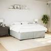 VidaXL Bed Frames Without Mattress Light Grey 180x200 Cm Velvet 3284649
