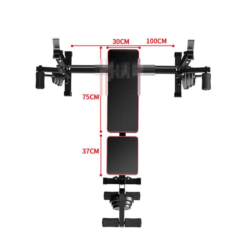 Multifunctional Weightlifting Bench and Fitness Rack Set