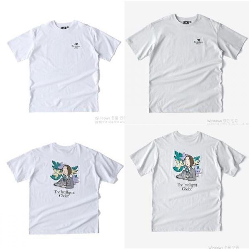 

Футболка New Balance Uni Ivy Girl для садоводства Nbnec2l353 white／100 (L)